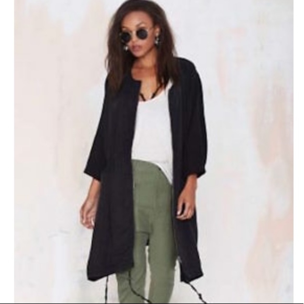 Nasty Gal Just Female oversized jacket NWOT